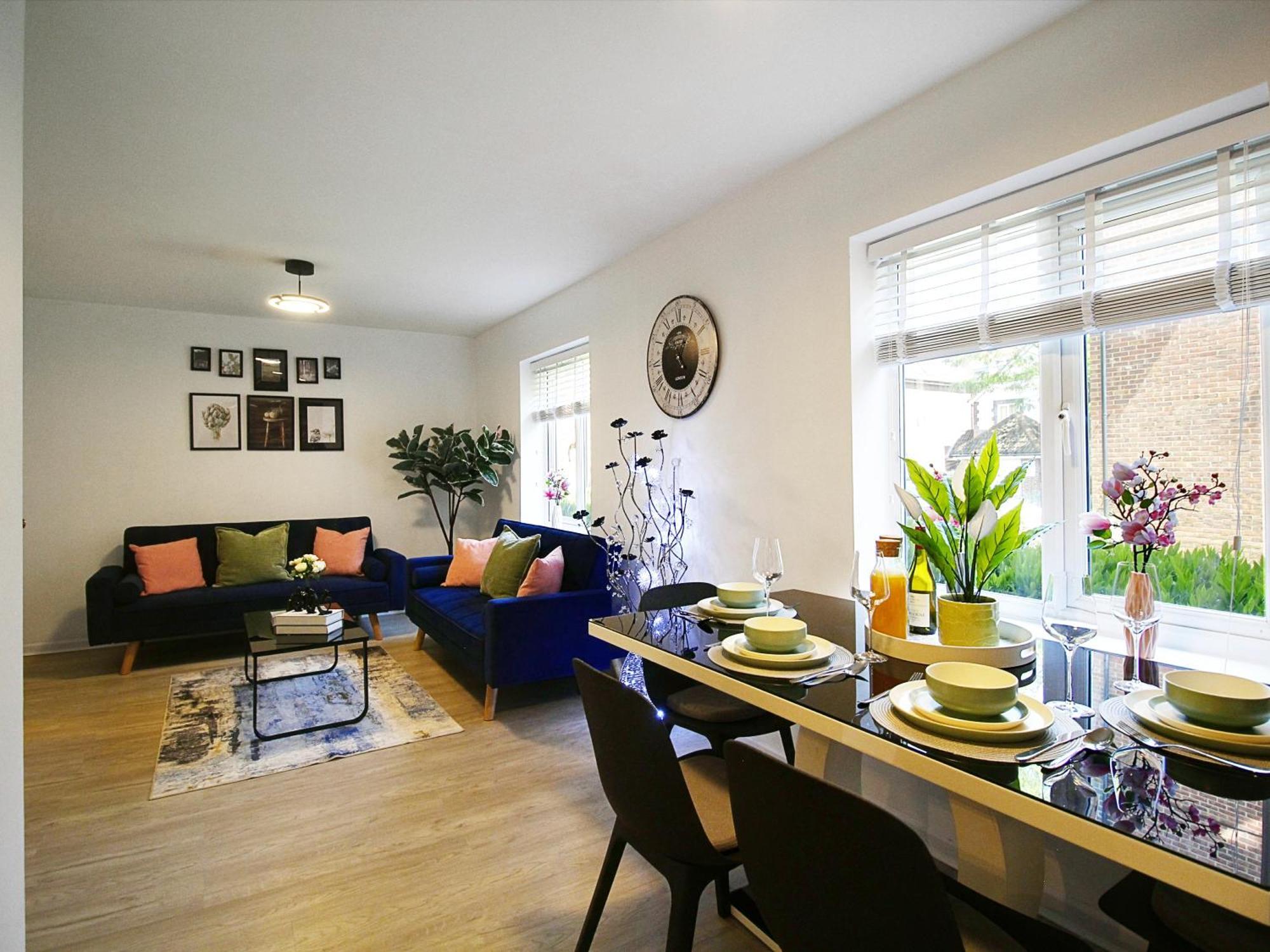 2Bdr Flat Rg1 - Free Open Parking Apartment Рединг Екстериор снимка